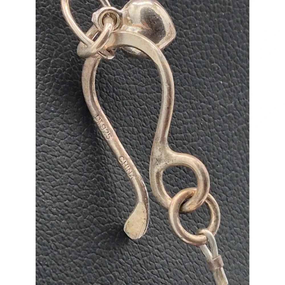 Jay King Mine Finds Necklace Turquoise Sterling Silver Hook Clasp Artisan